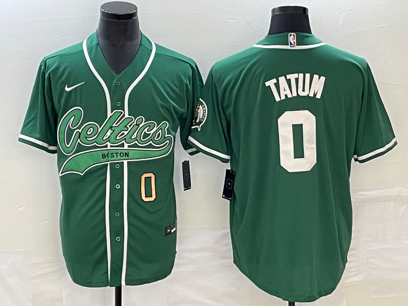 Nike 2023 Men Boston Celtics #0 Tatum green Nike NBA Jerseys style 2->boston celtics->NBA Jersey